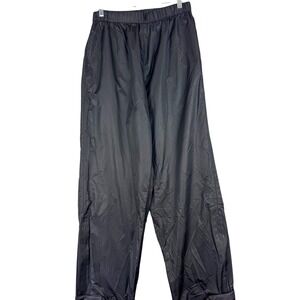 Antigua ANTECH Rain Pants Mens Medium Black Golf Outdoor Waterproof Wind Resist